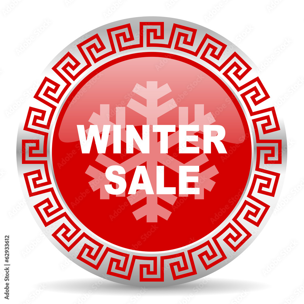 winter sale icon