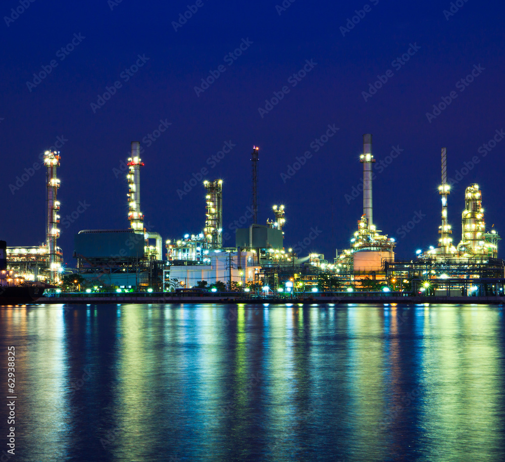 Oil refinery industrial