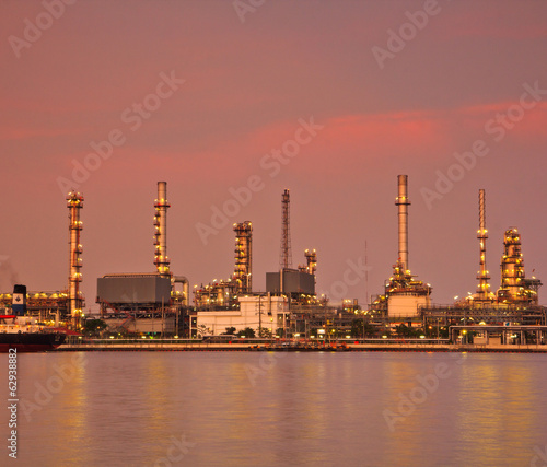 Oil refinery industrial