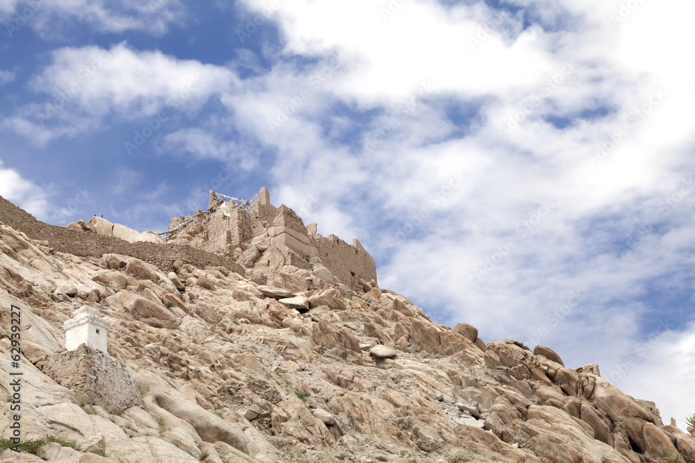 Ruins of Shey Palace complex, Leh, Ladakah Ruins of Shey Palace complex, Leh, Ladakah