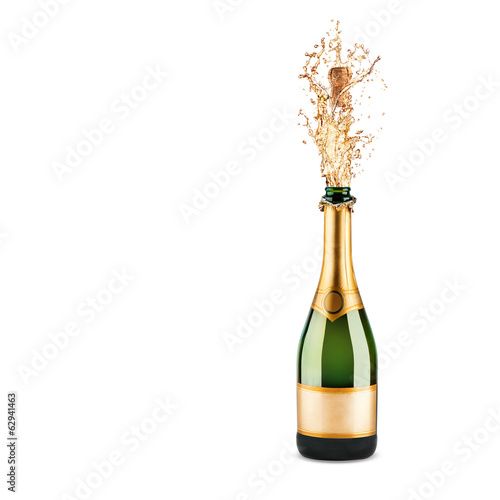 bottle of champagne