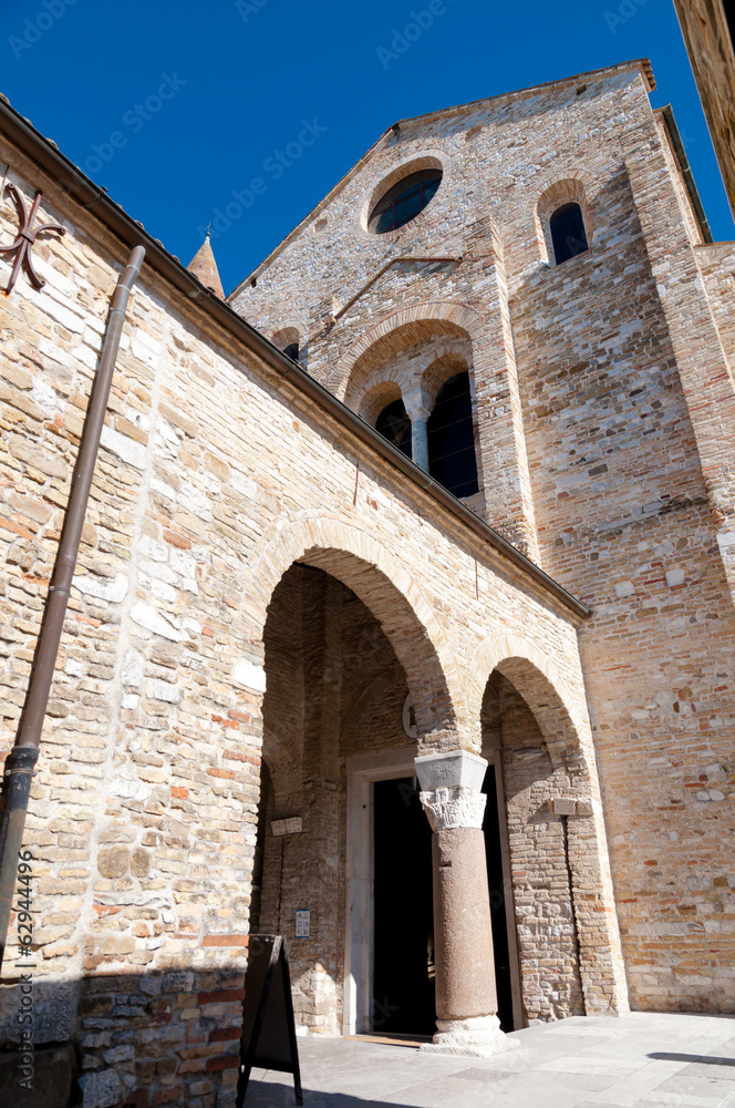 Entrance of Aquileia Basilica