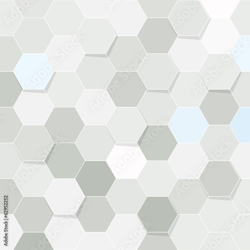 Hexagon tile transparent background