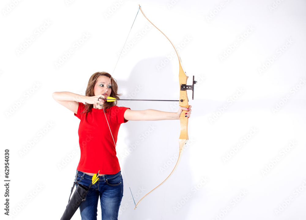 woman Archery