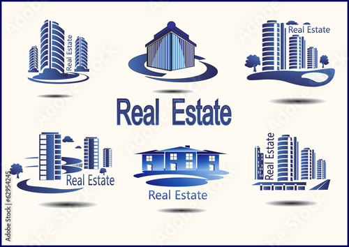 Set of vector icons Real Estate