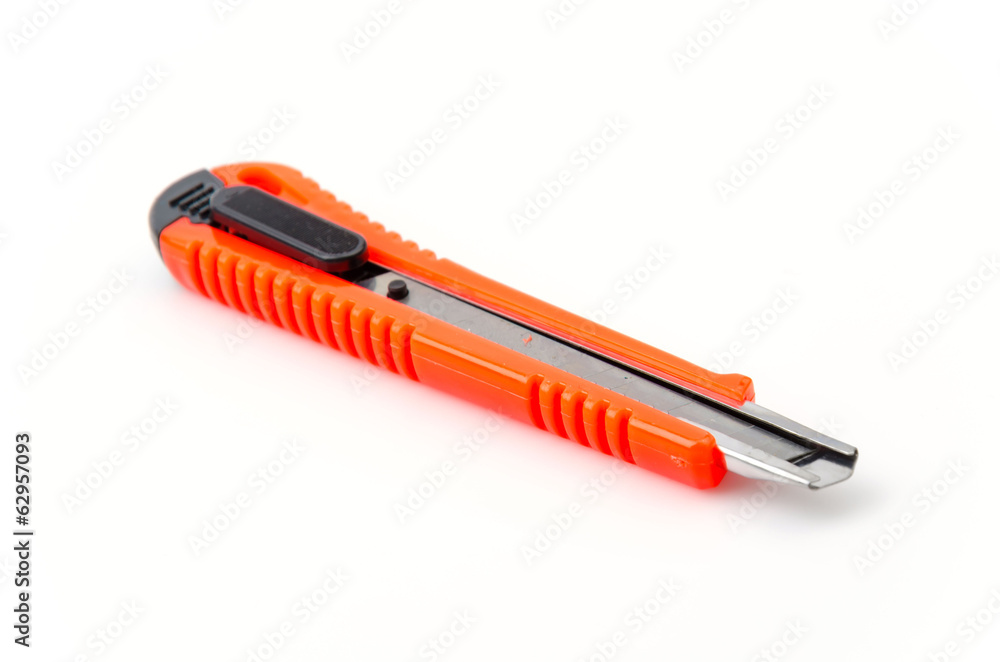 Isolated knife cutter Isolated knife cutter