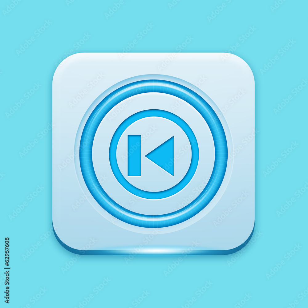 Blue icon edge light Blue icon edge light