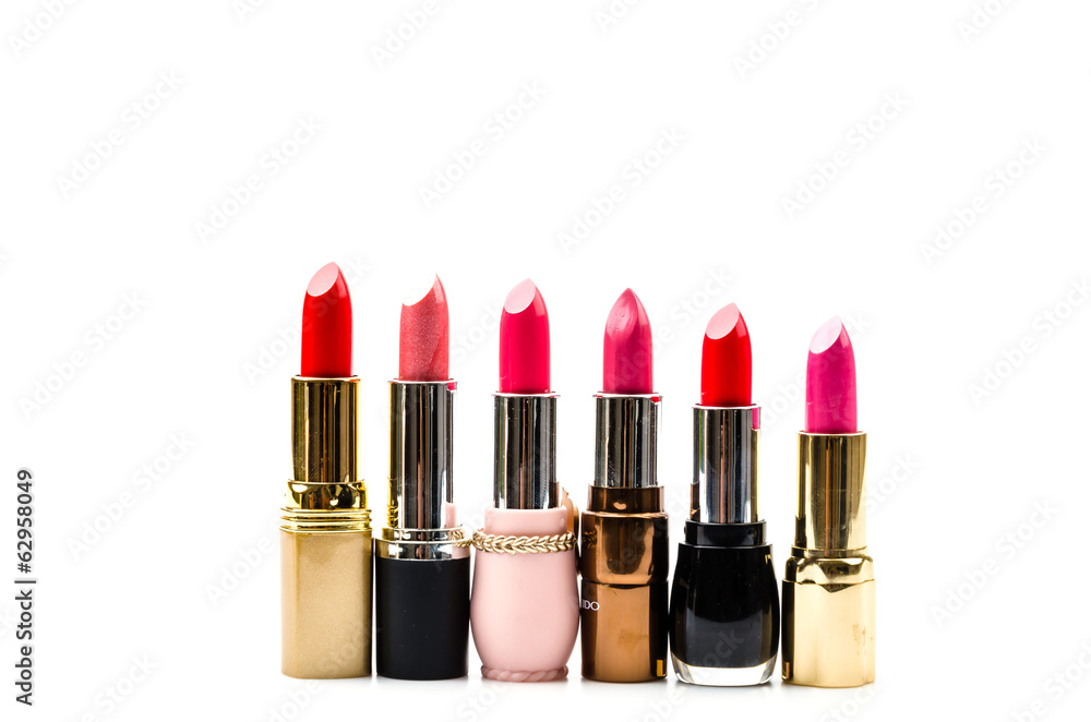 Lipstick isolated white background Lipstick isolated white background