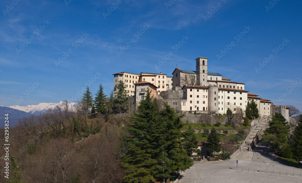 Die Wallfahrtskirche Castelmonte bei Cividale del Friuli