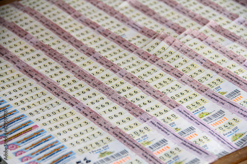 Thai lottery tickets
