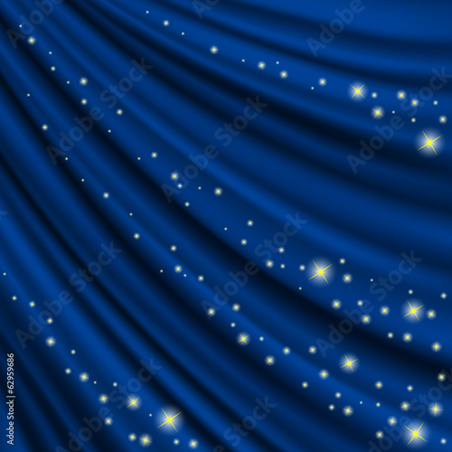 Blue carpet