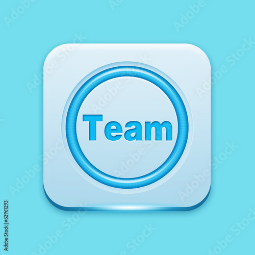 Blue icon edge light