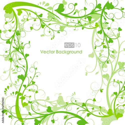 Floral pattern background spring vector illustration