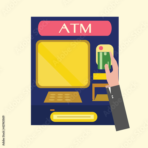 ATM,machine.