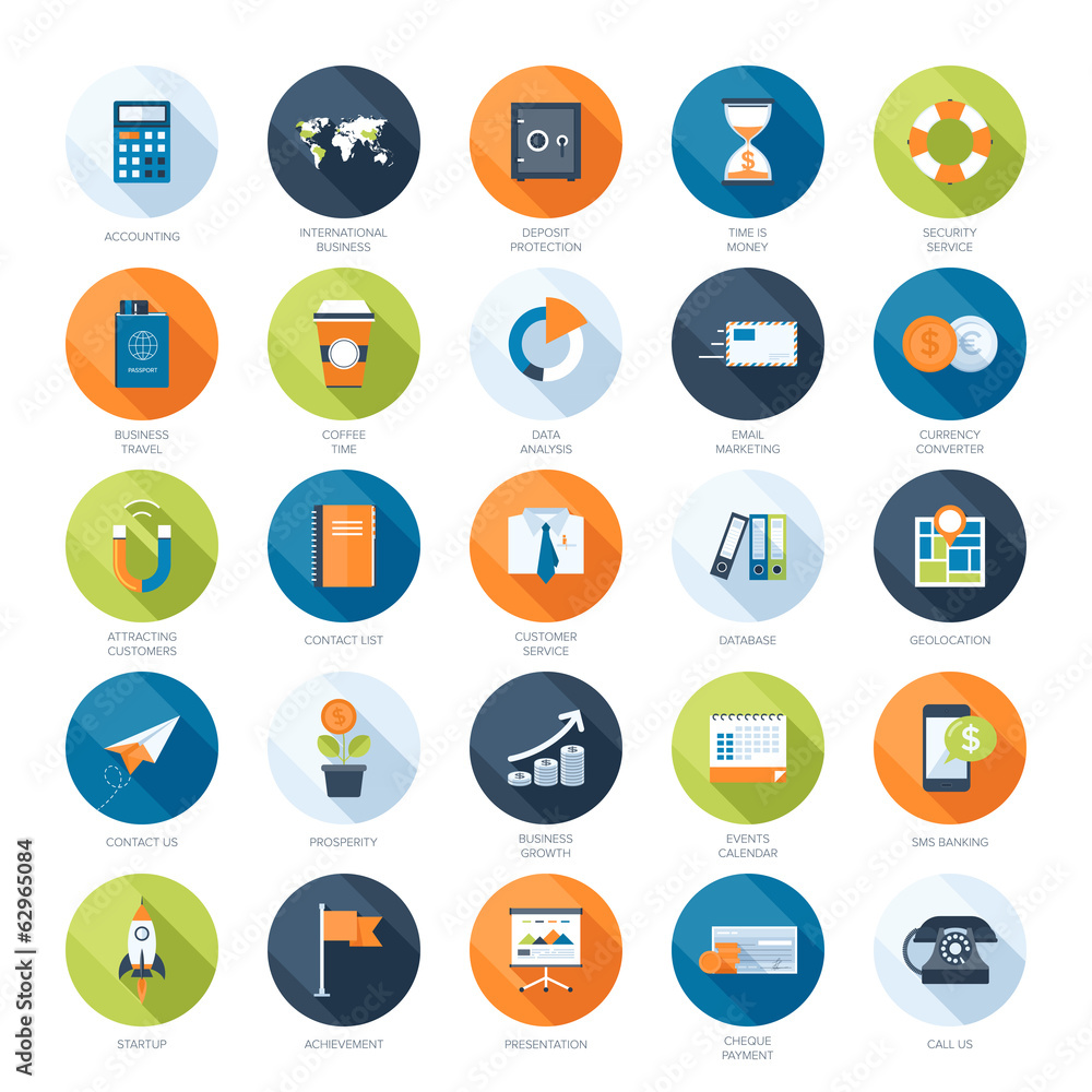 Business icons Business icons