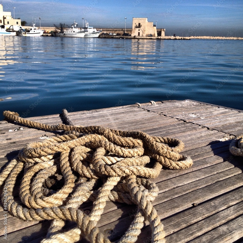 Fototapeta premium Molo di Trani