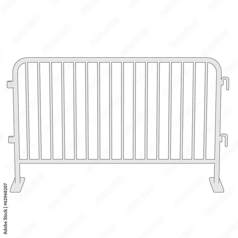 cartoon image of stand barrier cartoon image of stand barrier