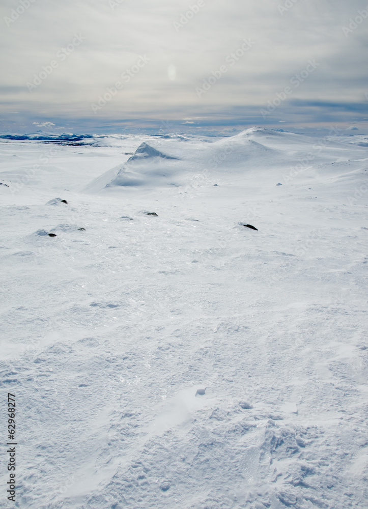 winter mountain landscape