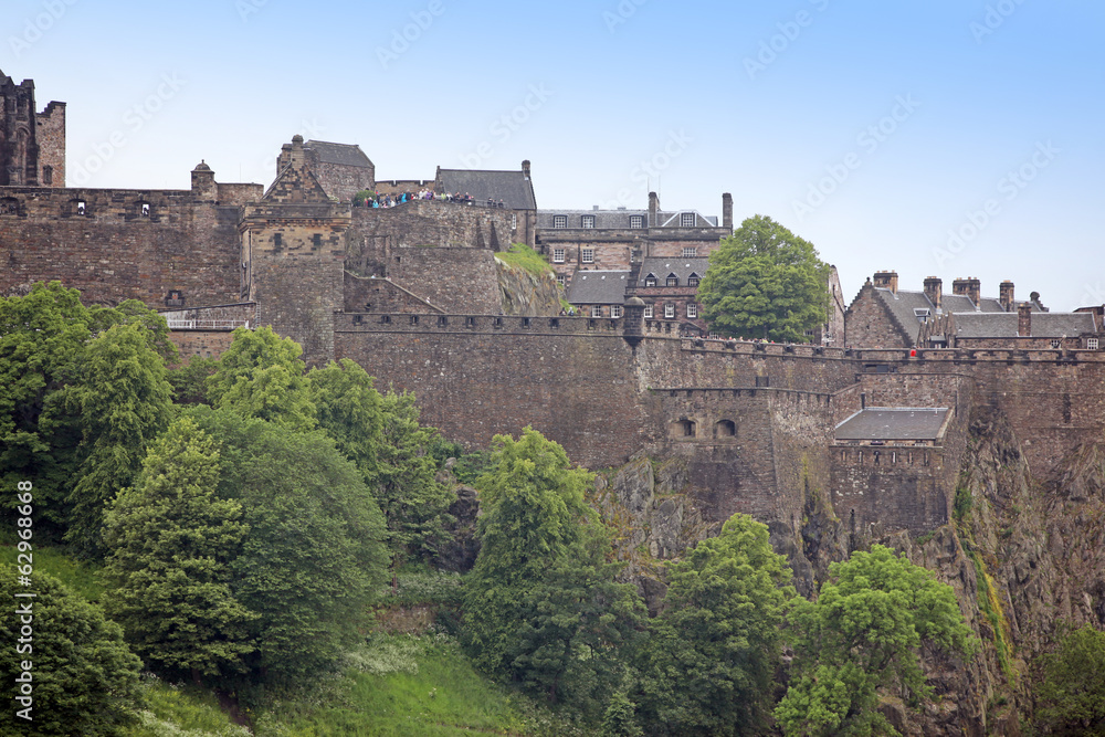Obraz premium Edinburgh Castle, Scotland, UK
