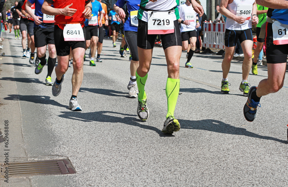 Marathonlauf StockFoto Adobe Stock