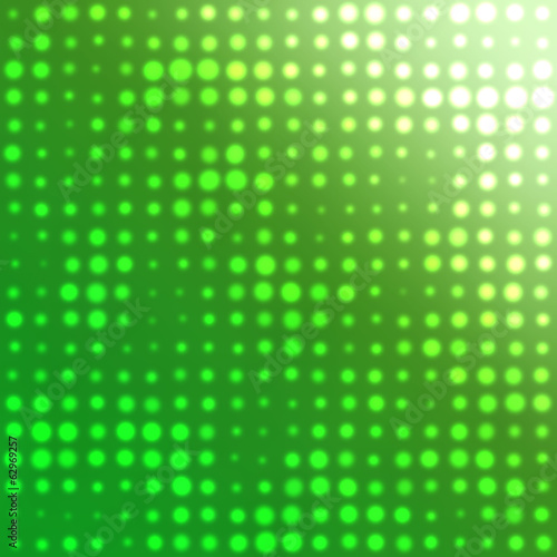 Green Dots Background