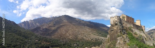 panorama citadelle de corte