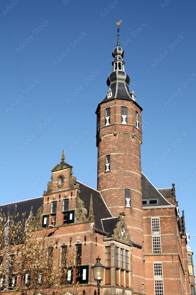 Obraz premium Province House from the 15th century in Groningen