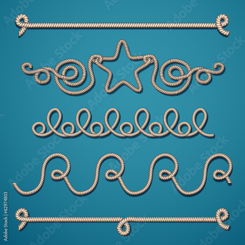 Rope borders