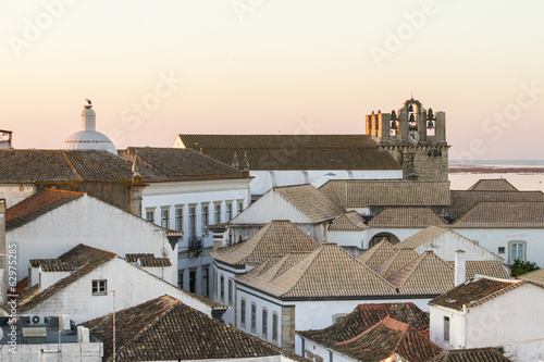 historical entry to the old town, located in Faro