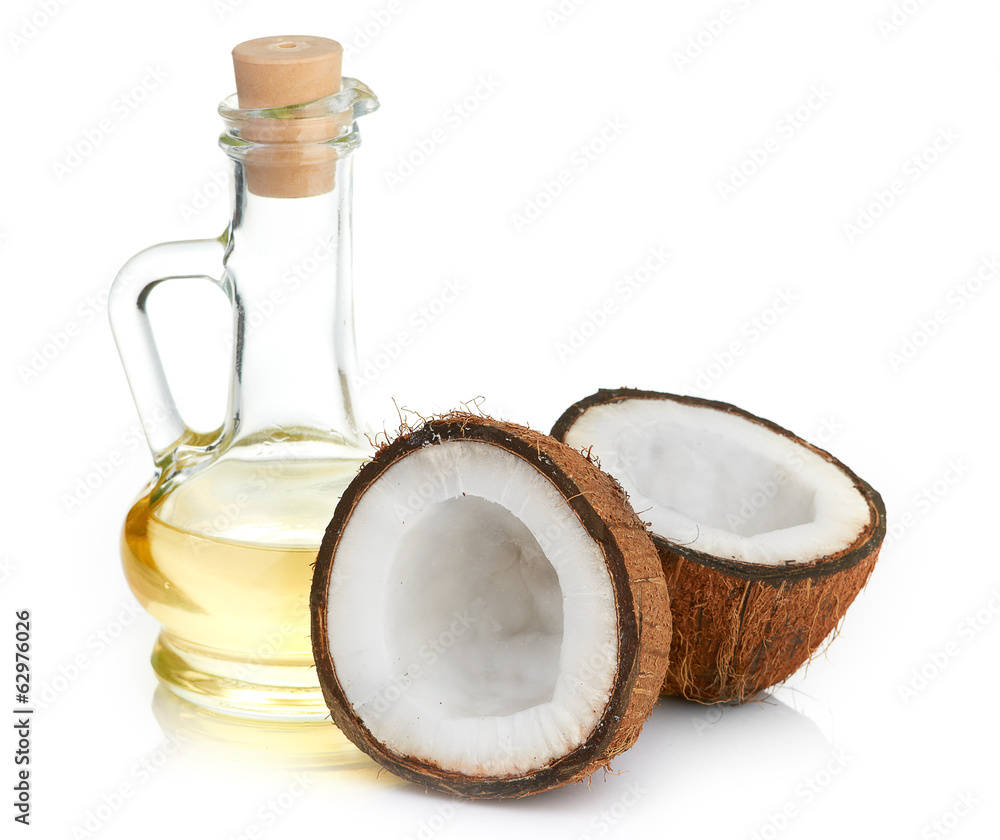 coconut and oil coconut and oil