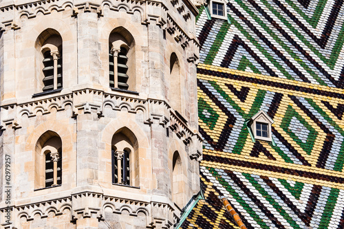 Canvas Print St. Stephan cathedral in Vienna, Austria