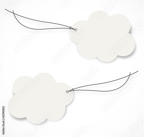 Etiquette nuage
