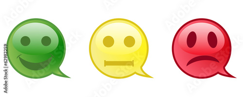 Smiley Button Set