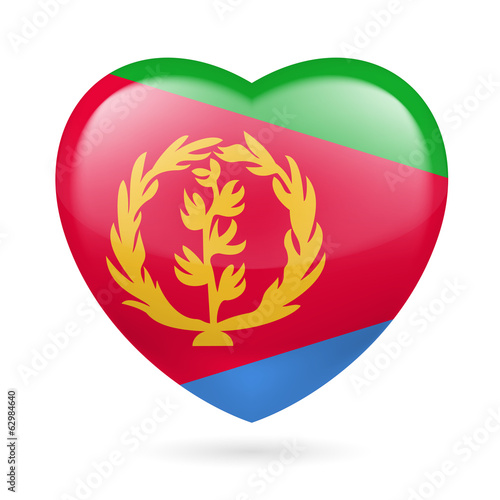 Heart icon of Eritrea