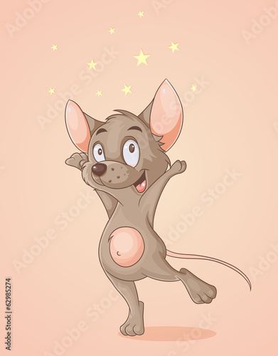 happy mouse