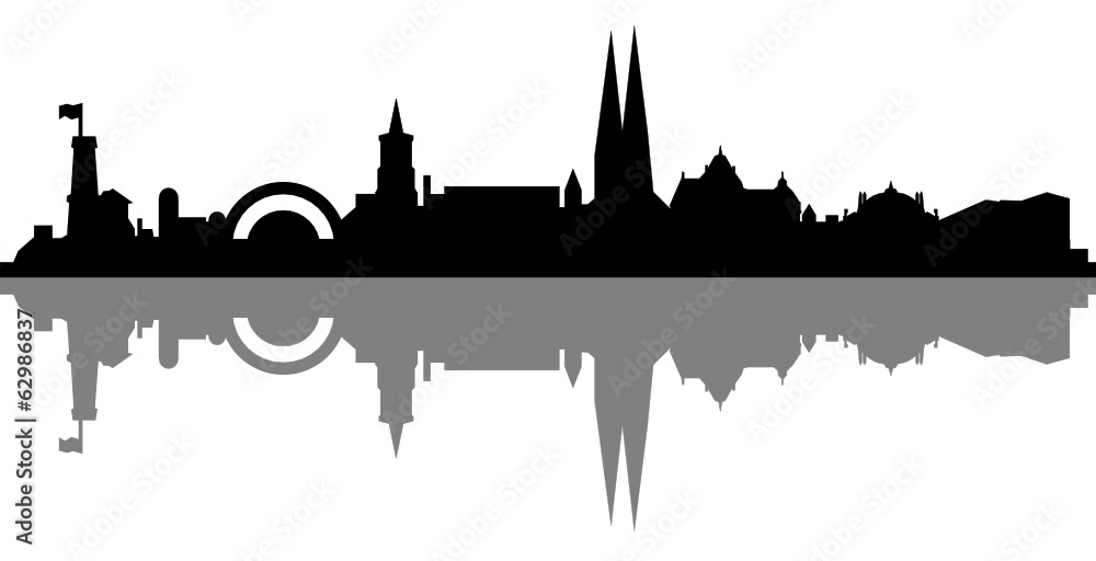 Naklejka premium Skyline Bielefeld