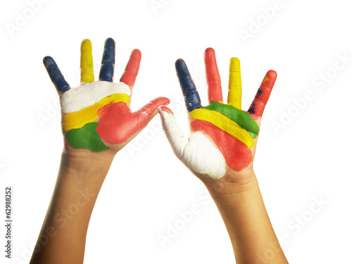 Color hands
