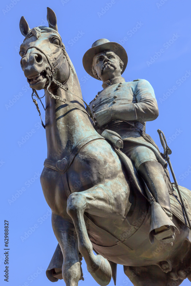 General Hancock Statue Civil War Memorial Washington DC General Hancock Statue Civil War Memorial Washington DC