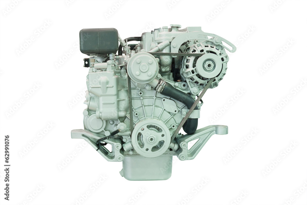 Naklejka premium The image of an engine