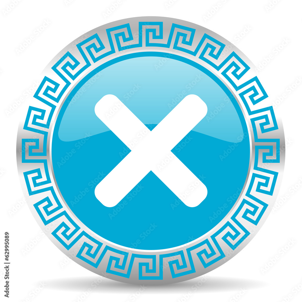 Obraz premium cancel icon