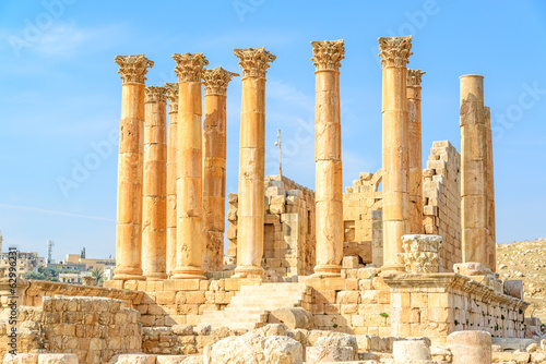 The Temple of Artemis is a Roman temple in Jerash, Jordan.