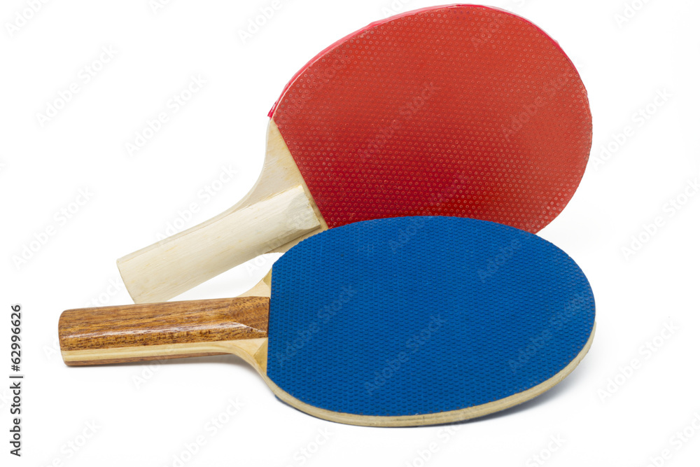 two ping-pong rackets two ping-pong rackets