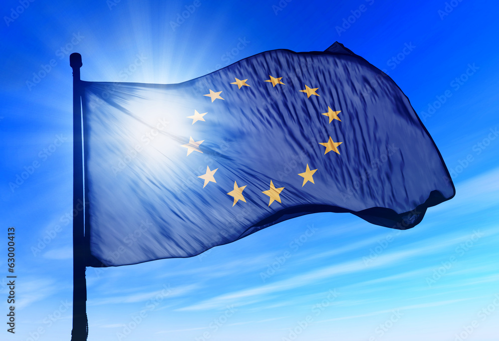 Flag of European Union - obrazy, fototapety, plakaty 