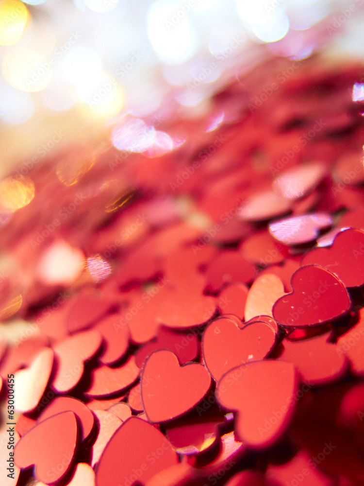 hearts confetti hearts confetti