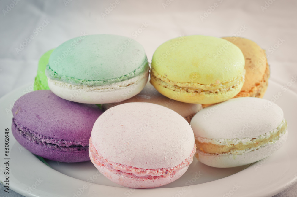 Colorful macaroons Colorful macaroons