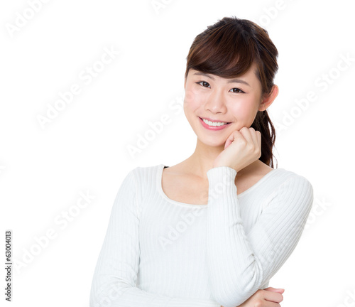 Asian woman portrait photo