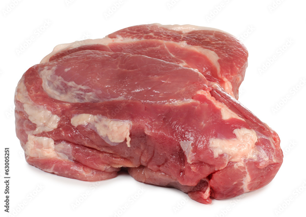 Cow raw meat