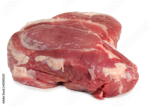 Cow raw meat