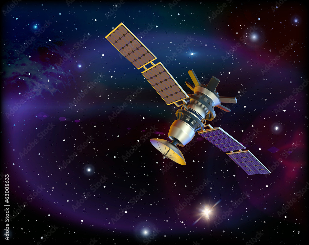Naklejka premium Satellite