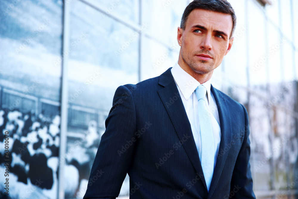Portrait of a thoughtful businessman Portrait of a thoughtful businessman